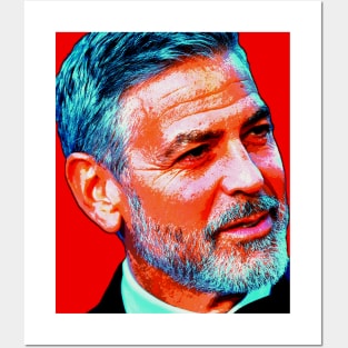 george clooney Posters and Art